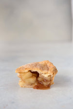 gluten free apple cinnamon pie single piece