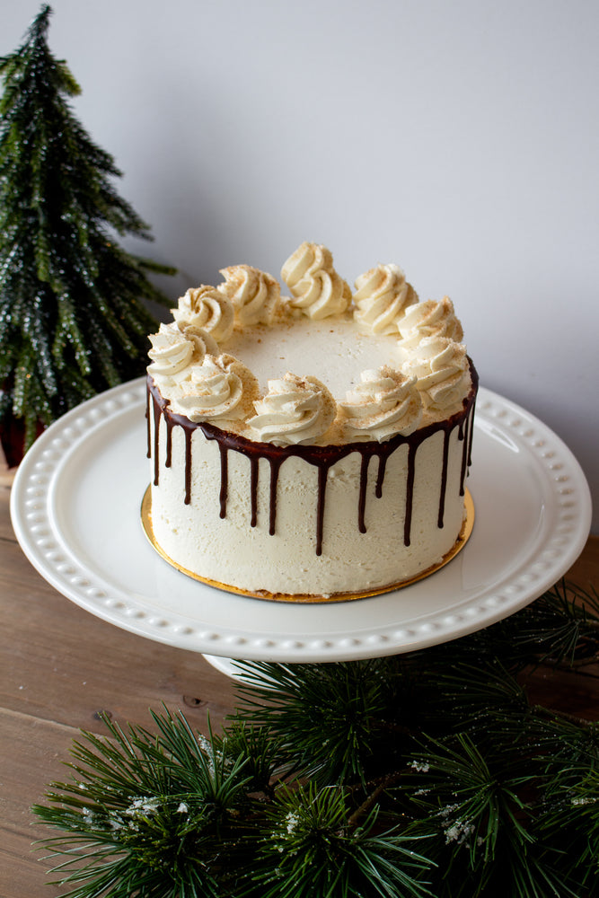 Eggnog Sponge cake