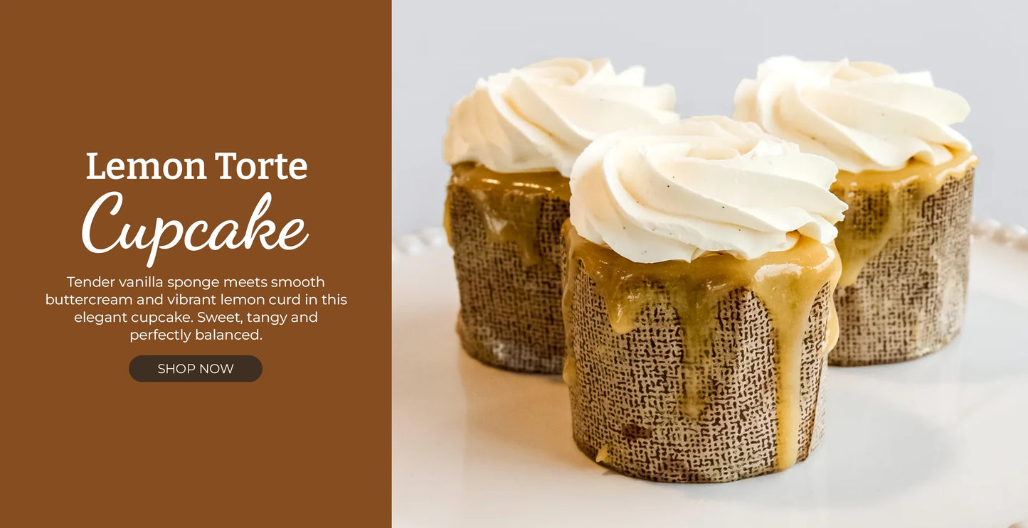Lemon Torte Cupcake
