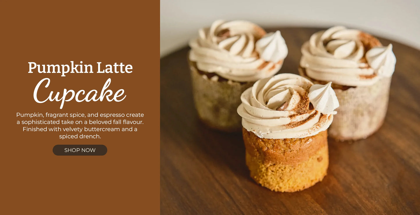 Pumpkin Latte Cupcake