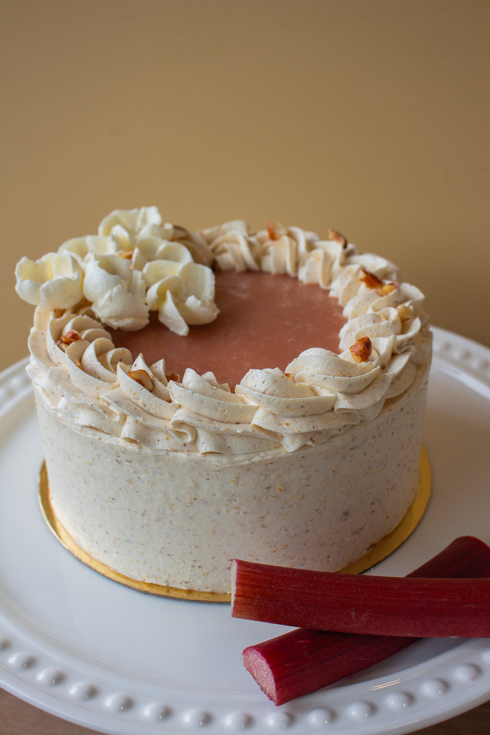 Rhubarb Torte