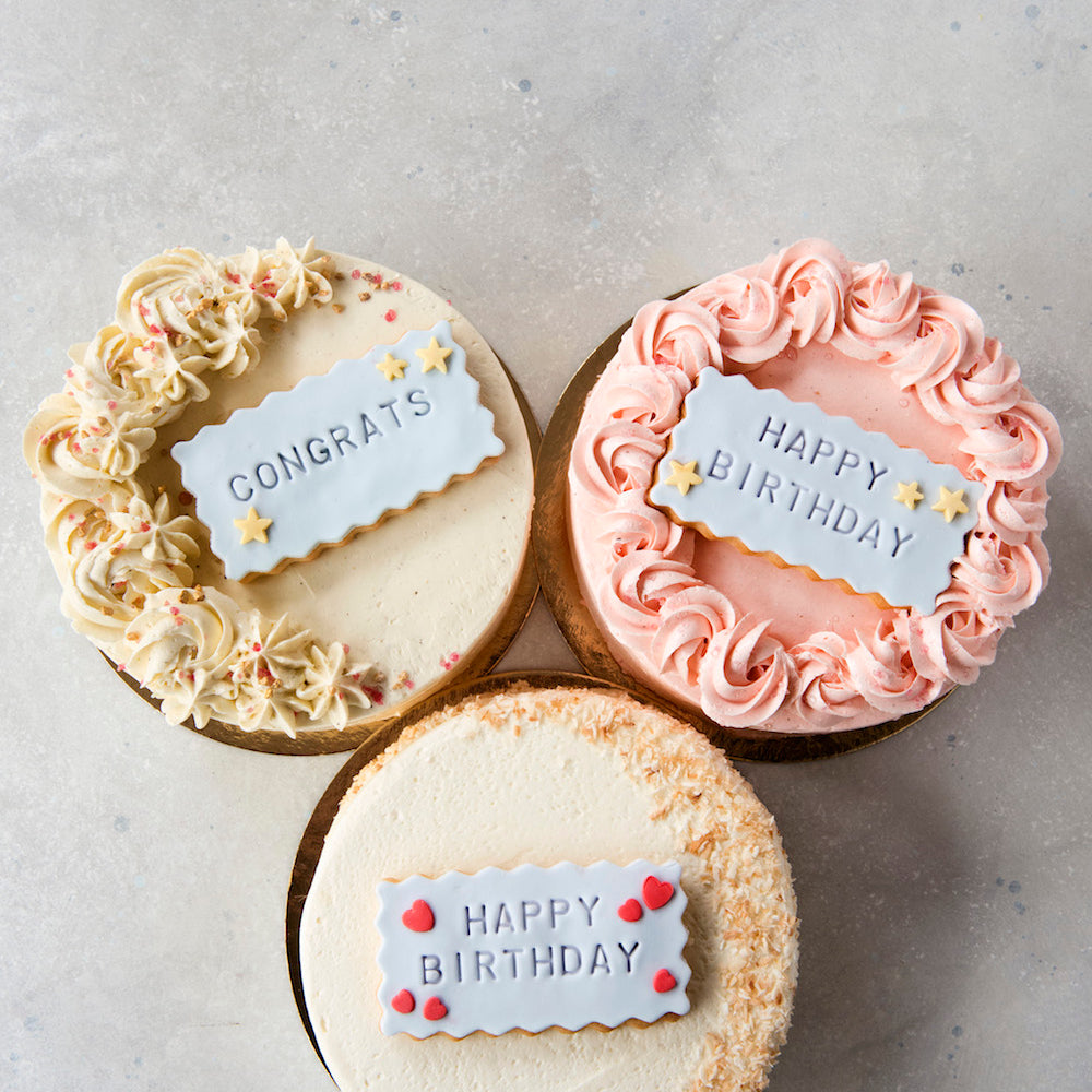 gluten free cookie message plaque