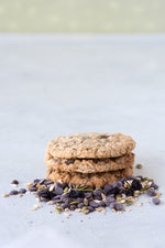 gluten free Everything cookies, oatmeal raisin chocolate chip pumpkin seed poppy seed coconut