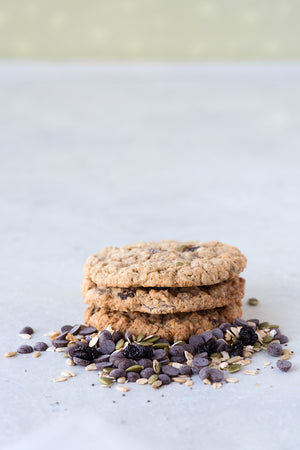
                  
                    Load image into Gallery viewer, gluten free Everything cookies, oatmeal raisin chocolate chip pumpkin seed poppy seed coconut
                  
                