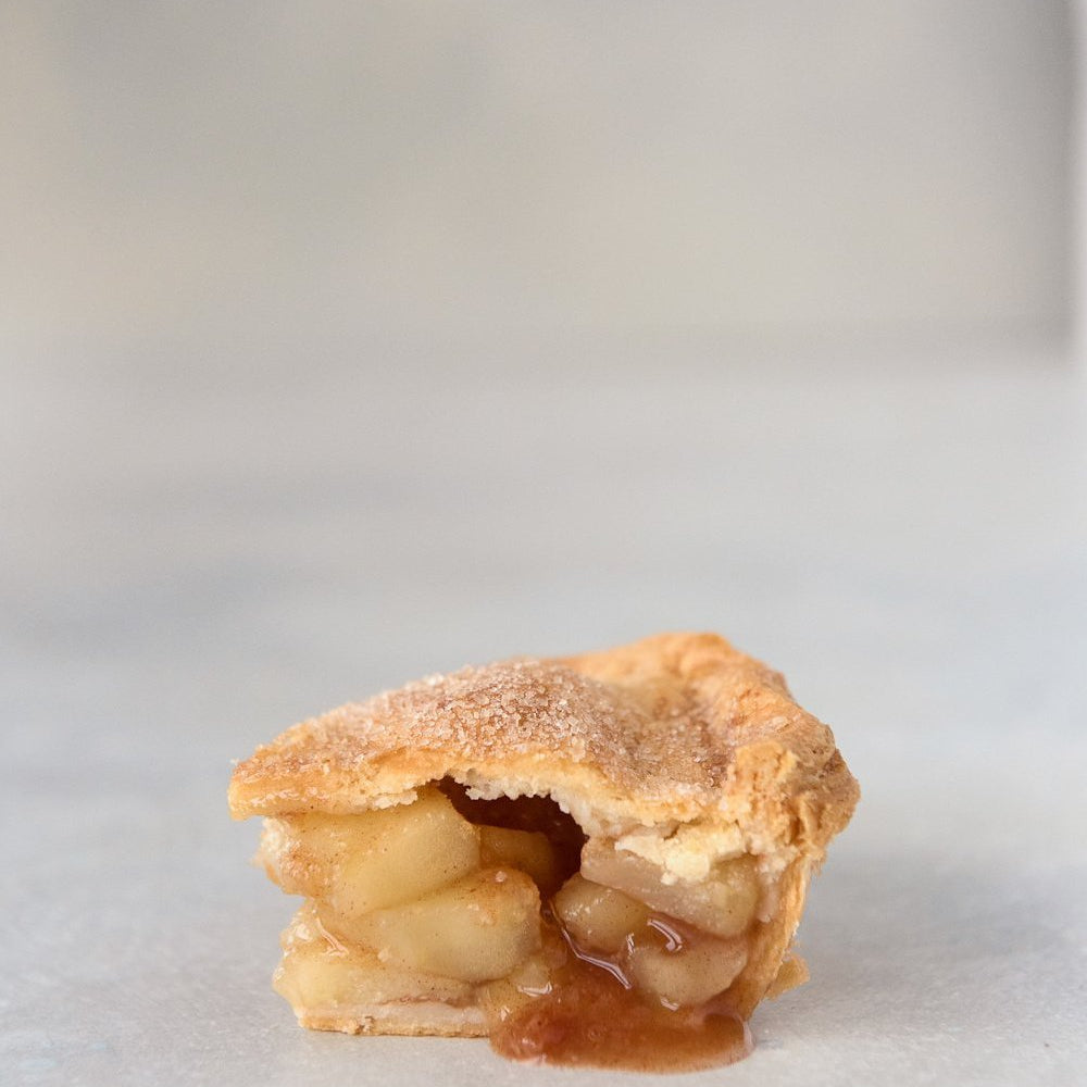 gluten free apple cinnamon pie single piece