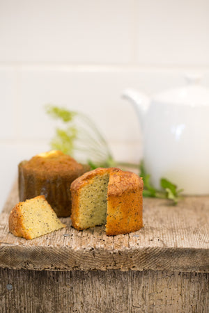
                  
                    Load image into Gallery viewer, gluten free teacakes on rustic table with teapot
                  
                