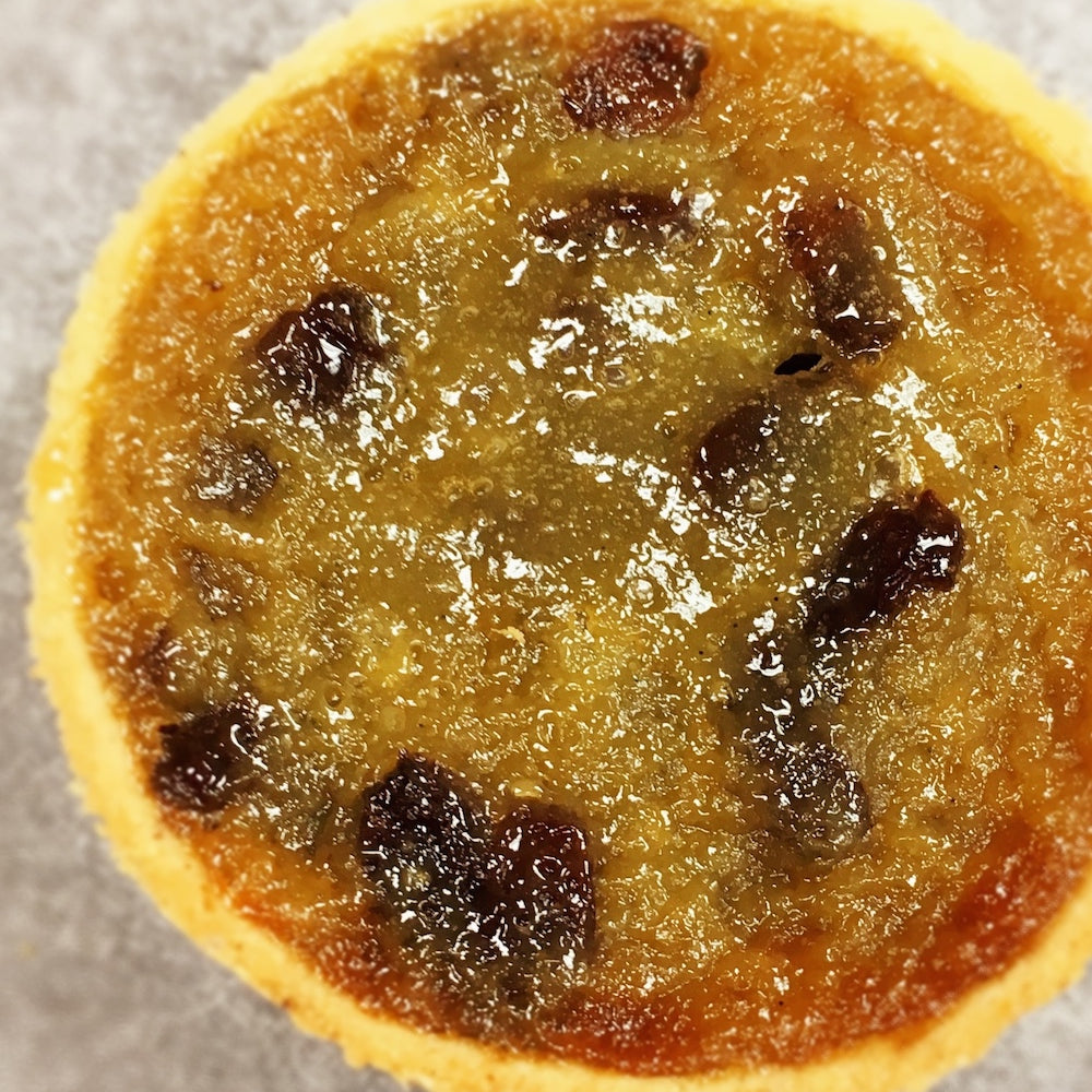 
                      
                        top view gluten free butter tart
                      
                    