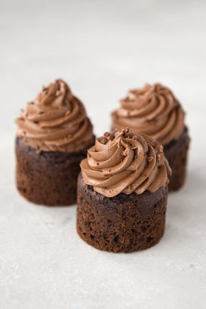 
                  
                    Load image into Gallery viewer, gluten free chocolate fudge cupcakes
                  
                