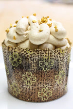 gluten free hazelnut almond cupcake with mocha ganache and hazelnut buttercream 