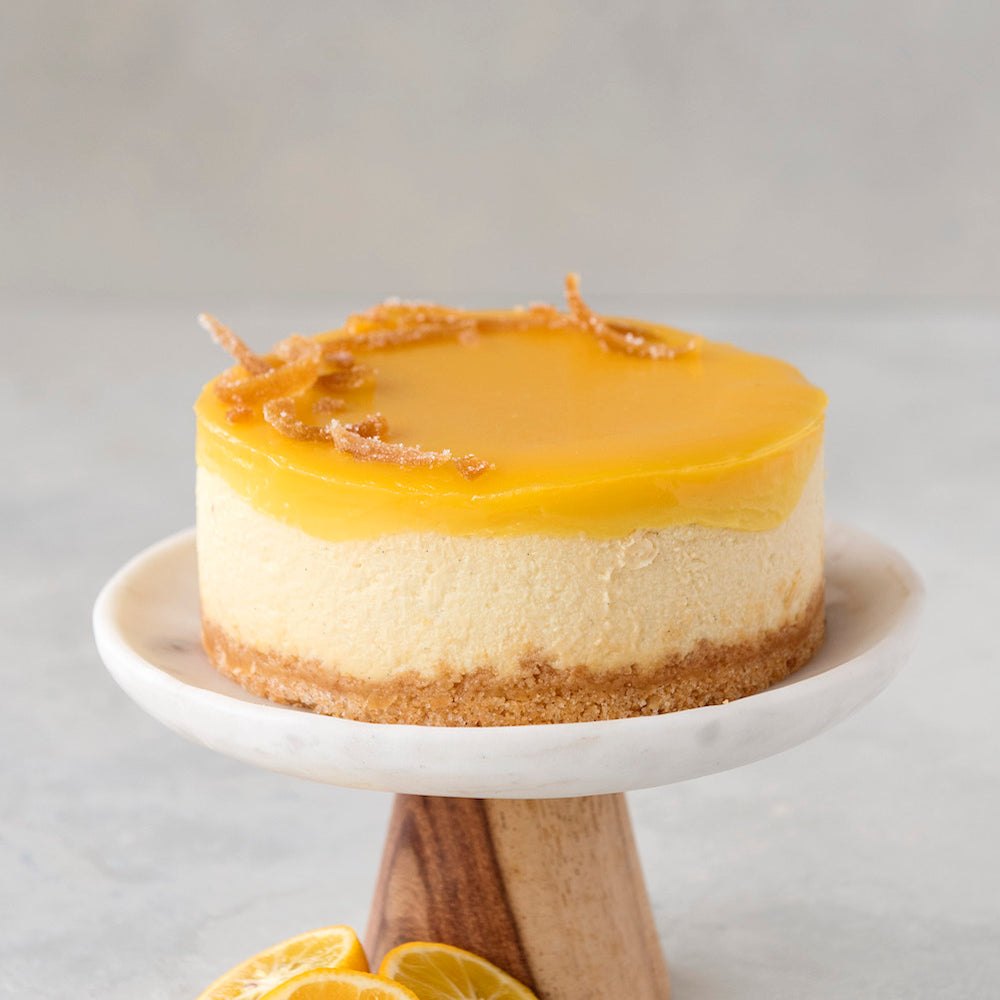 gluten free lemon cheesecake