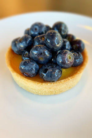 
                  
                    Load image into Gallery viewer, Lemon Lavender Tart with Blueberries
                  
                