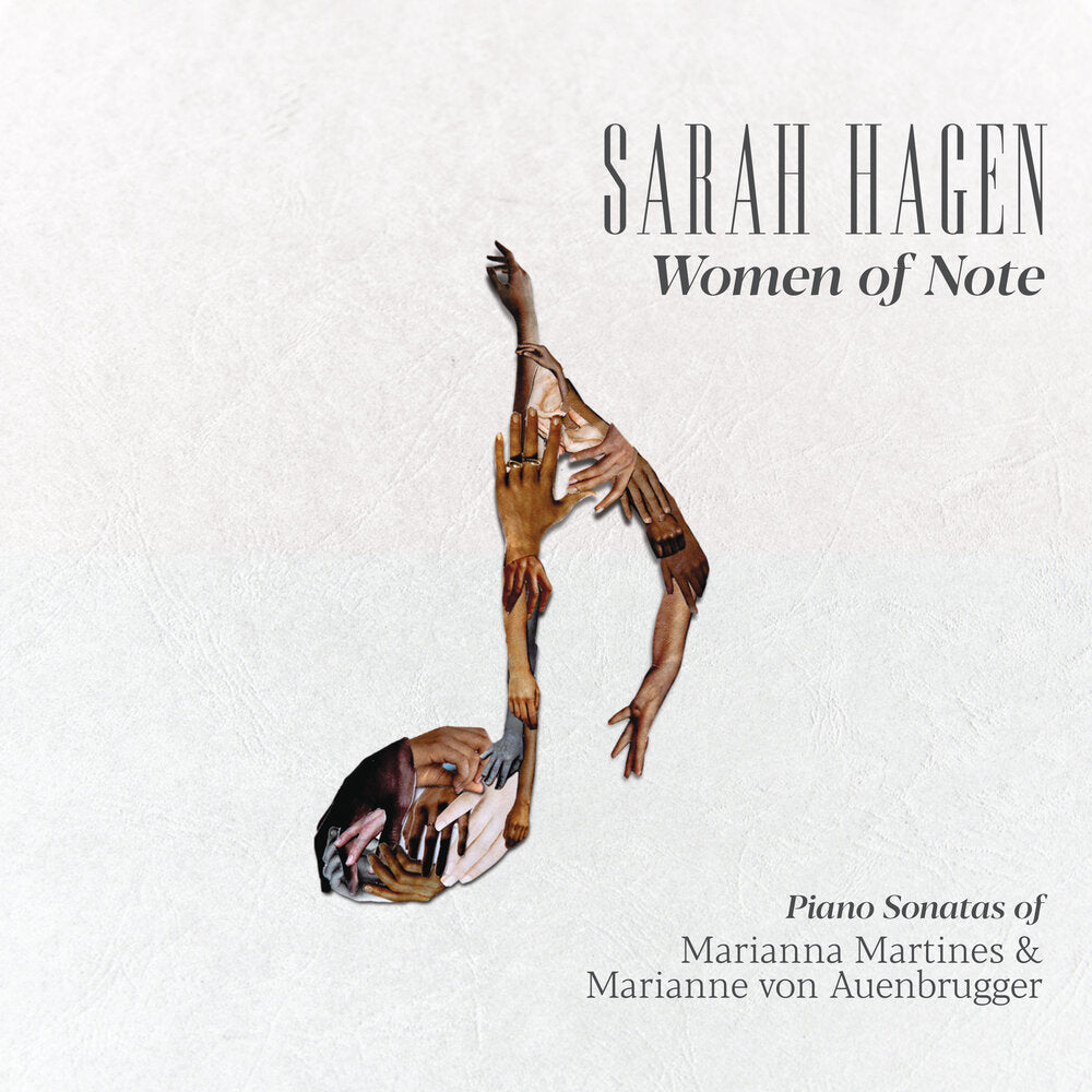 Sarah Hagen piano album Women of Note