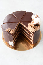 gluten free triple chocolate cake